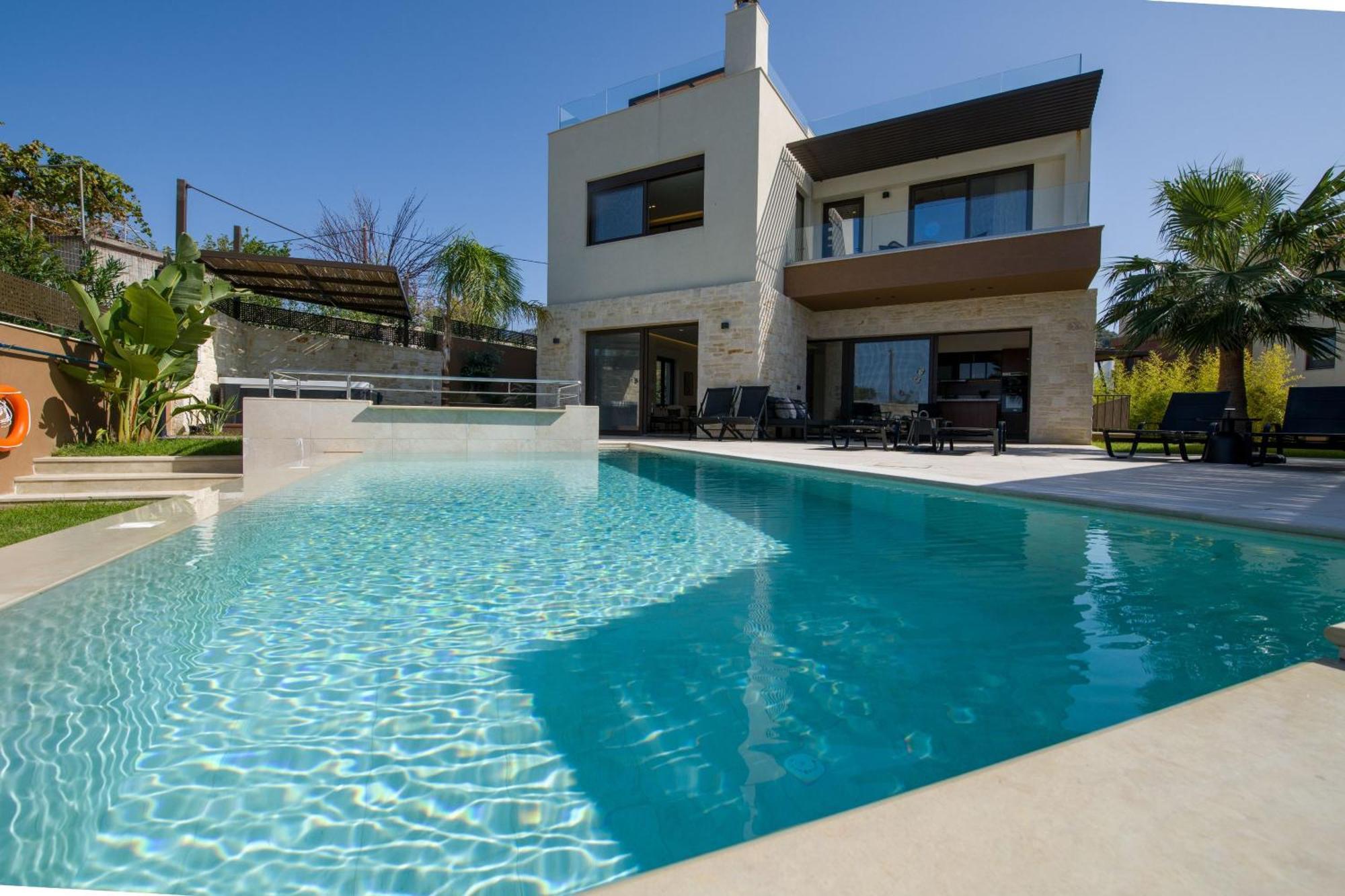 Almi-Cove Hilltop Villas 阿尔米里达 外观 照片