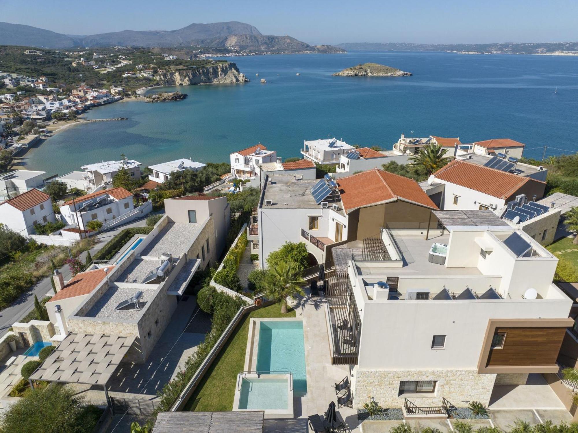 Almi-Cove Hilltop Villas 阿尔米里达 外观 照片